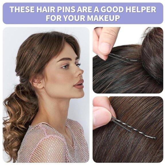 Hair Clips Set Matte Non-Slip Claw Clips Bobby Pins All Hair Types main image 9